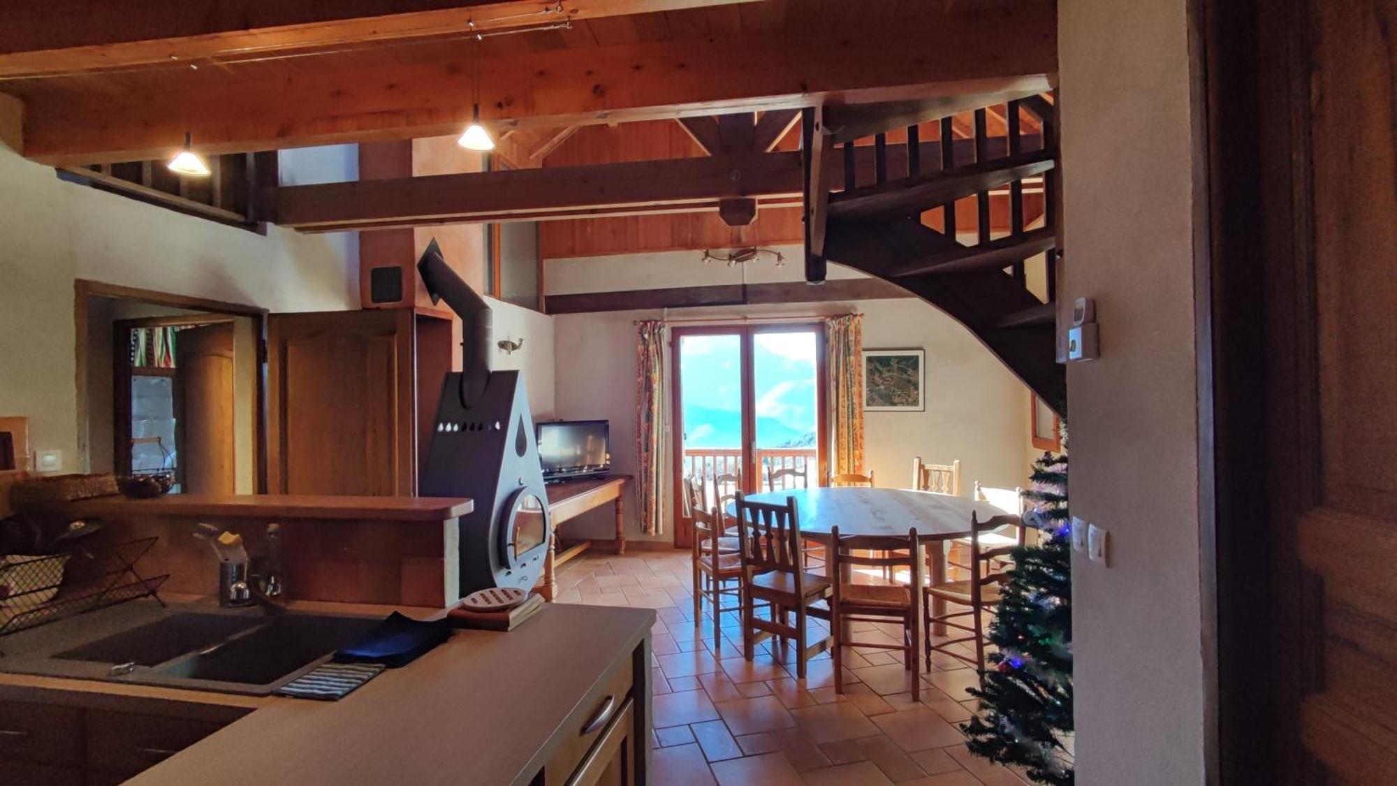 Chalet Mounette Ski Sauna Lac Embrun Puy-Sanieres Exterior foto